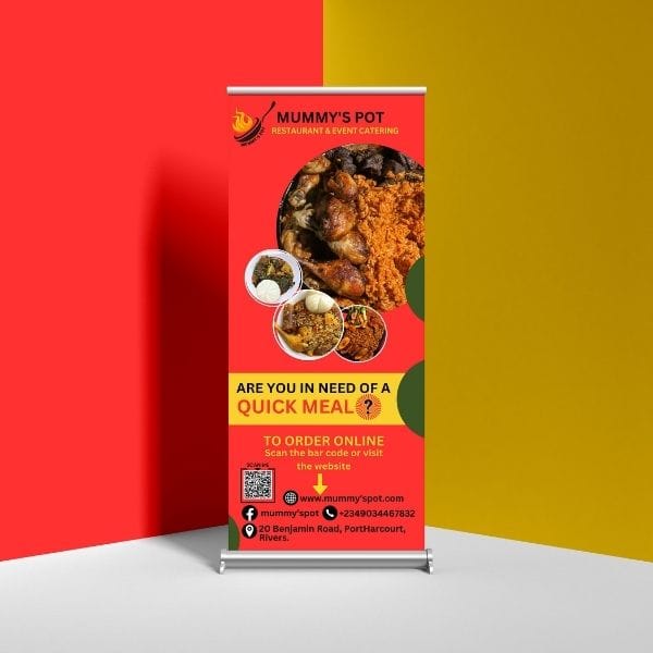 Food Vertical Banner
