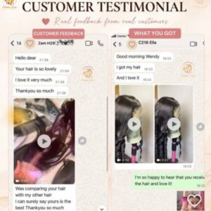 Customer testimonials image