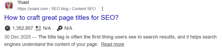 Meta description image