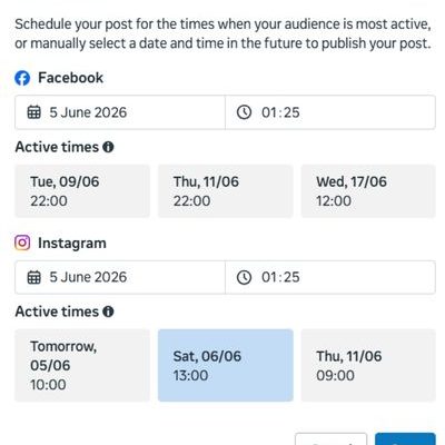 Followers active time